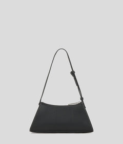 KarlLagerfeld Metal Logo Small Shoulder Bag Black