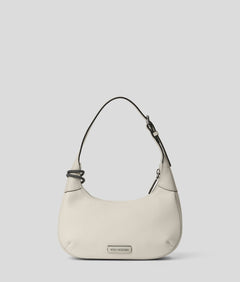 KarlLagerfeld Ikon Grainy Shoulder Bag Off White