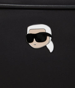 KarlLagerfeld Ikon Nylon Camera Bag Black