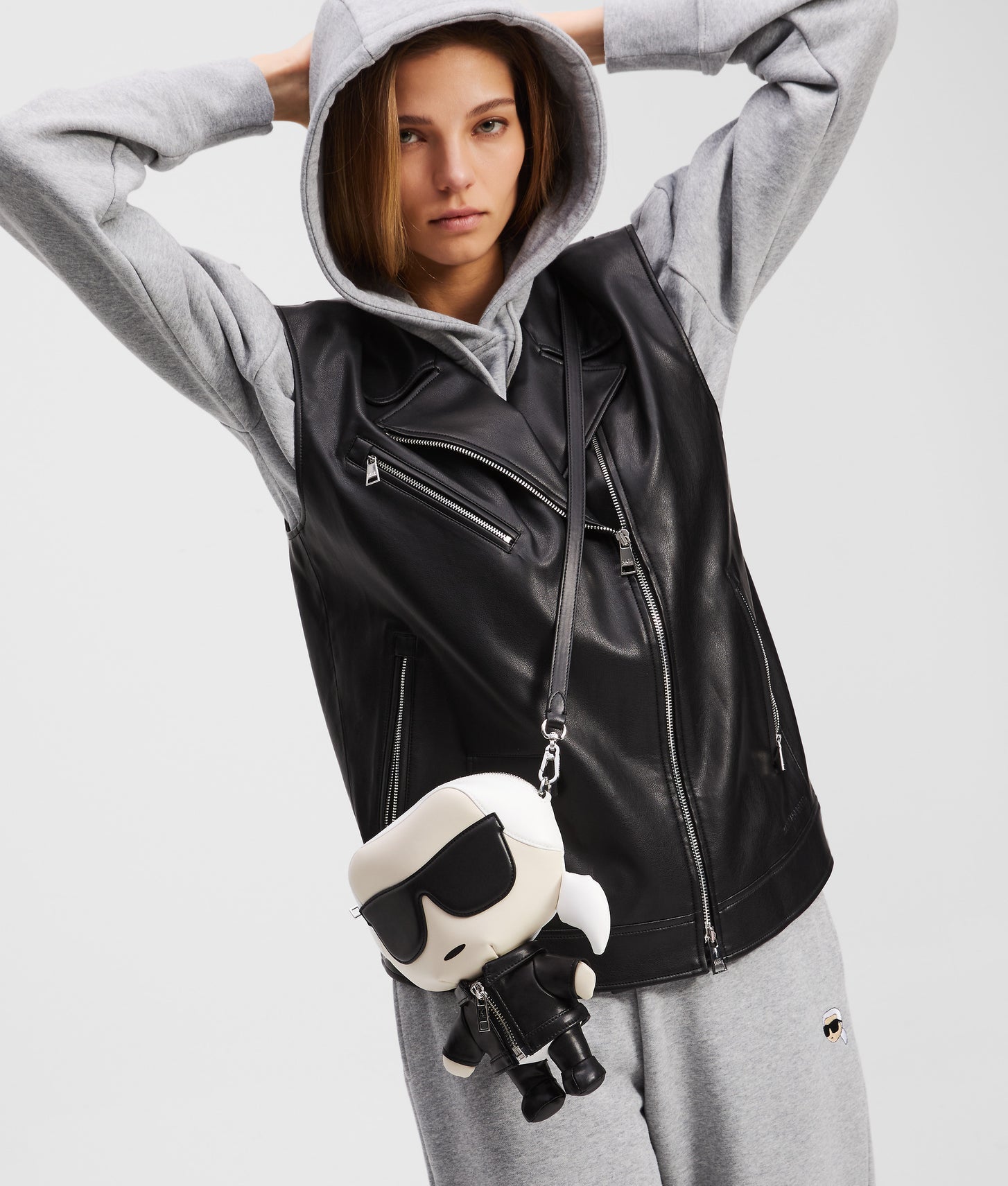 KarlLagerfeld Ikon Karl Crossbody Bag Multi