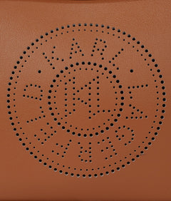 KarlLagerfeld Kcircle Perforated Crossbody Bag Dark Tan