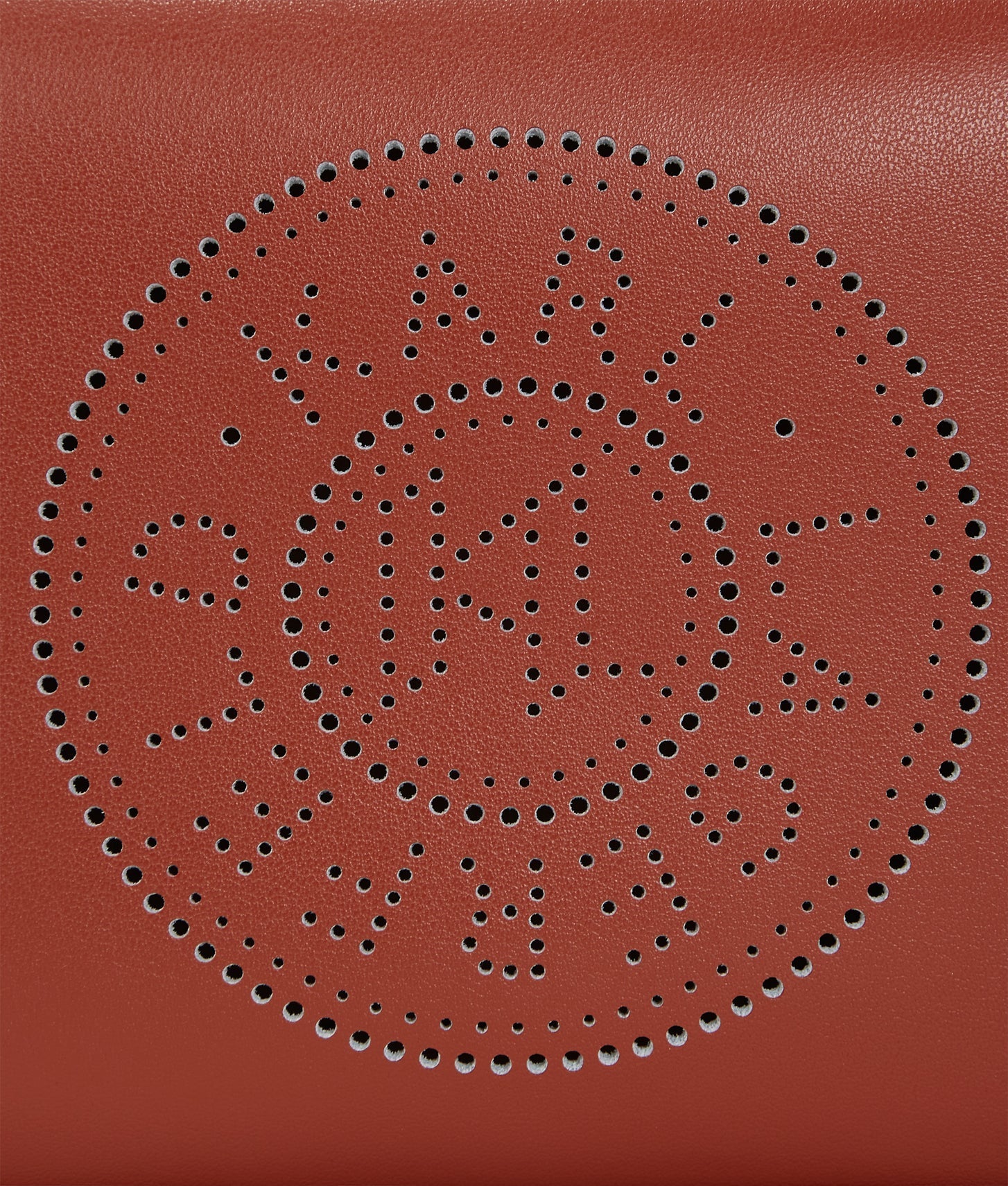 KarlLagerfeld Kcircle Perforated Crossbody Bag Red Brick