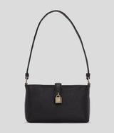 KarlLagerfeld Kautograph Padlock Shoulder Pouch Black/Gold