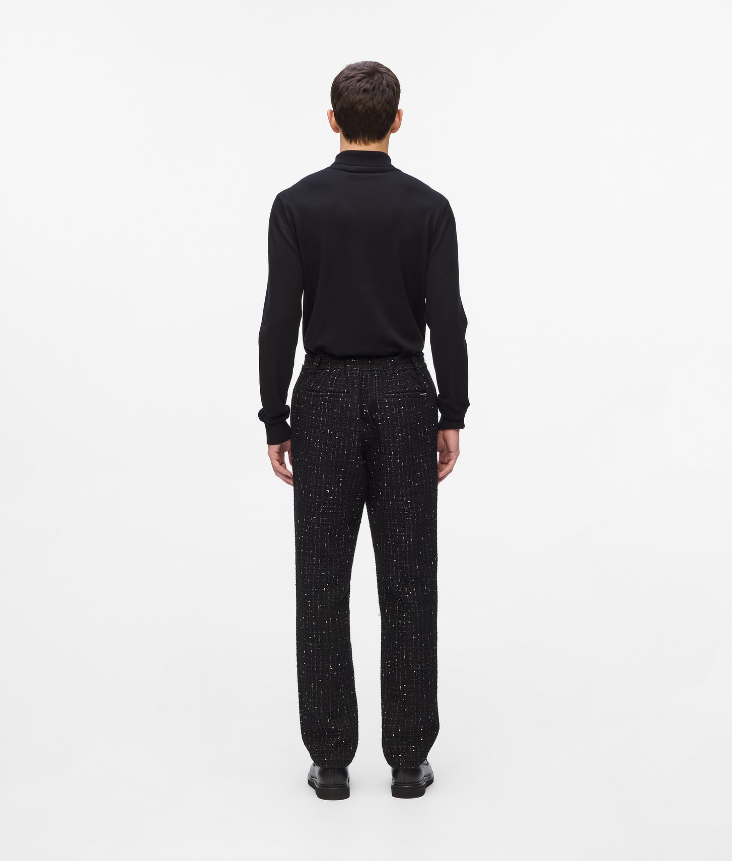 Karl Lagerfeld Boucle Pants Black