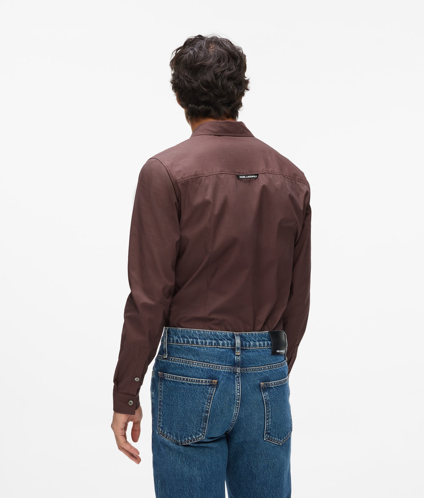 Karl Lagerfeld Monogram Shirt Fudge