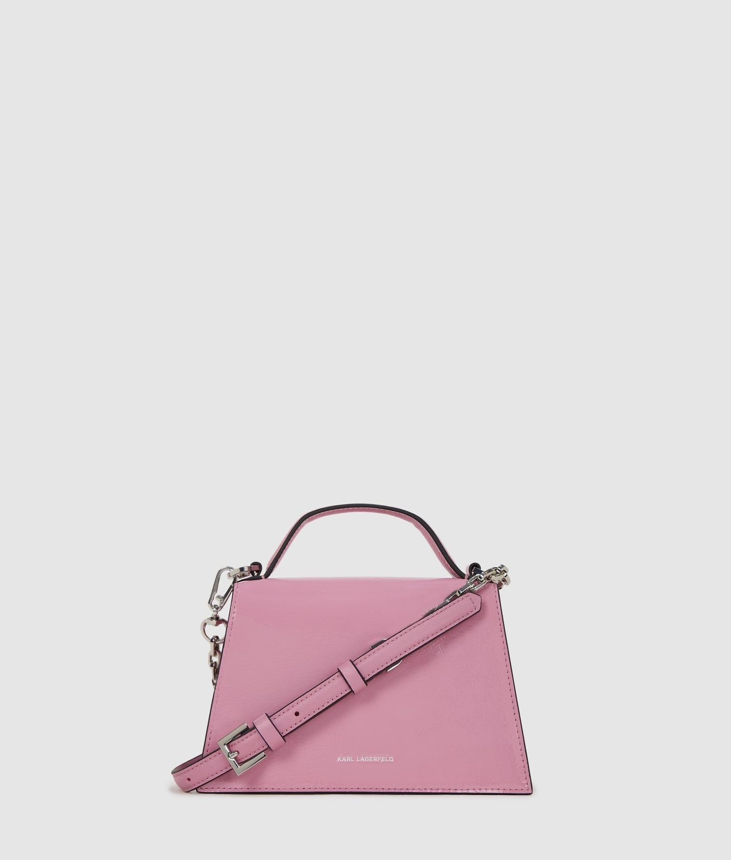 KarlLagerfeld Ksignature Small Crossbody Bag Cyclamen