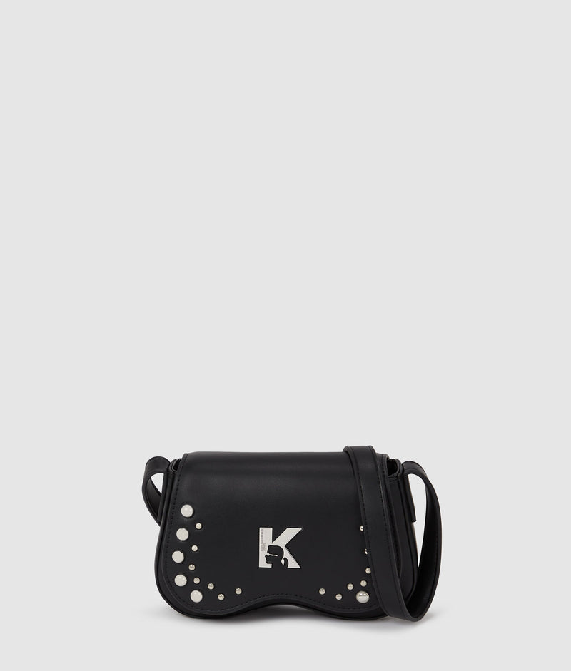 KarlLagerfeld Sunglasses Mini Crossbody Bag Black