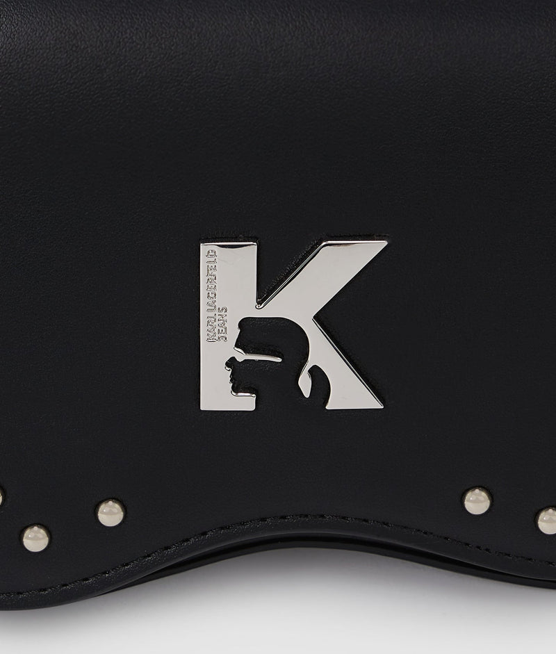 KarlLagerfeld Sunglasses Mini Crossbody Bag Black
