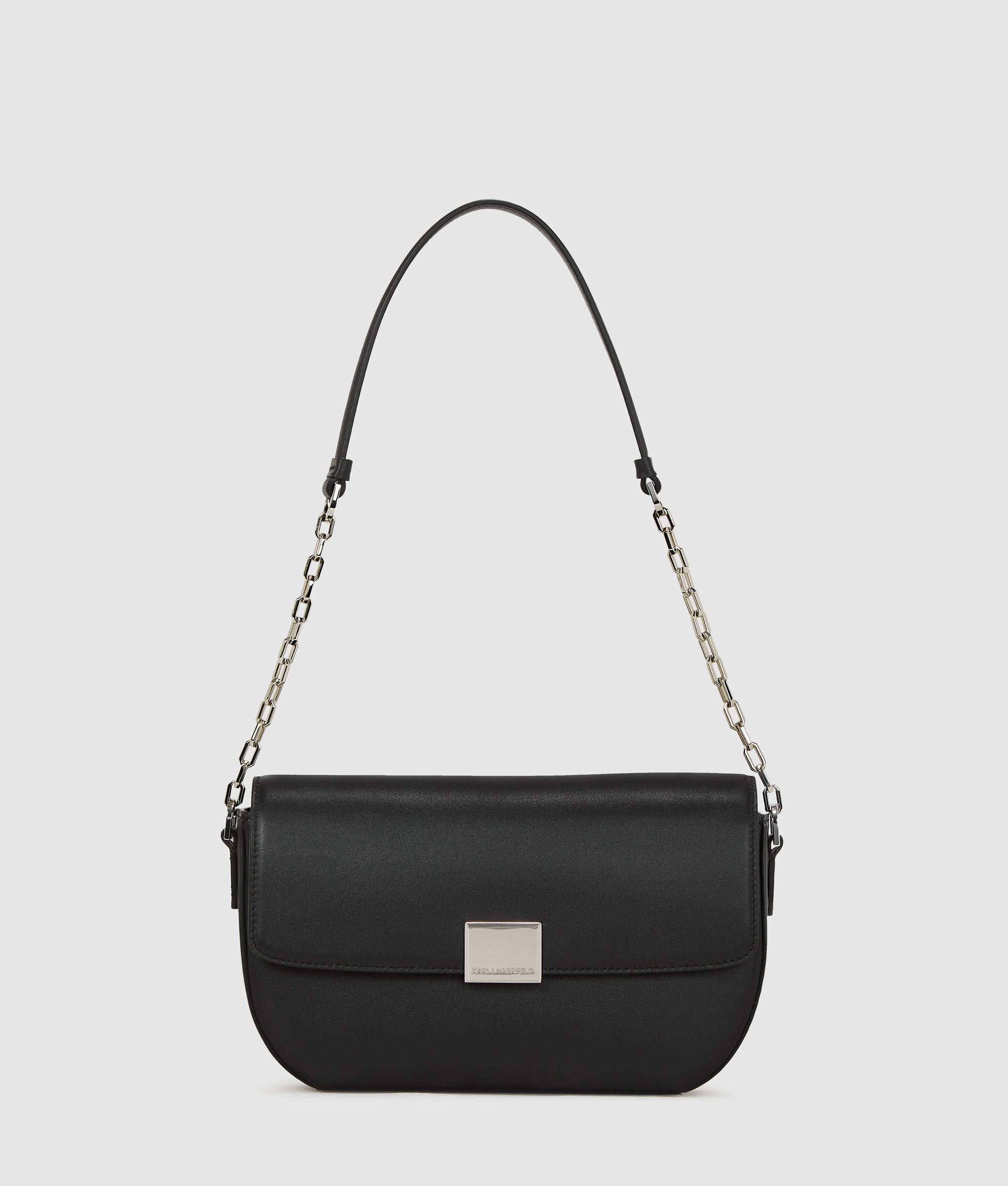 KarlLagerfeld Kforever Shoulder Bag Black-Nickel