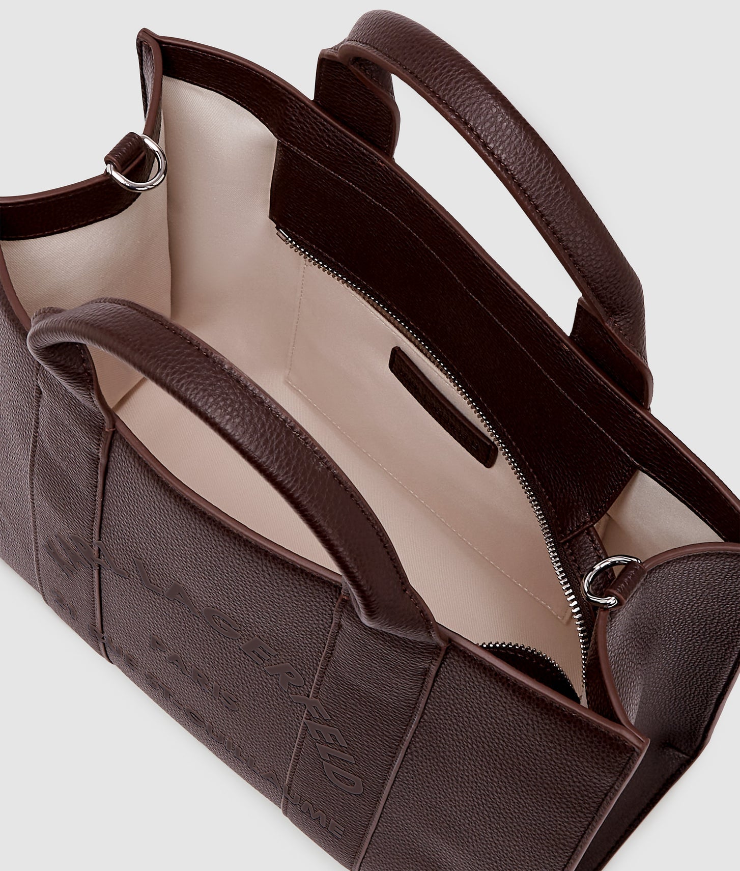 KarlLagerfeld Rue St-Guillaume Medium Tote Bag Tobacco