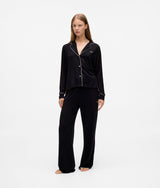 Karl Lagerfeld Signature Pajama Set Black
