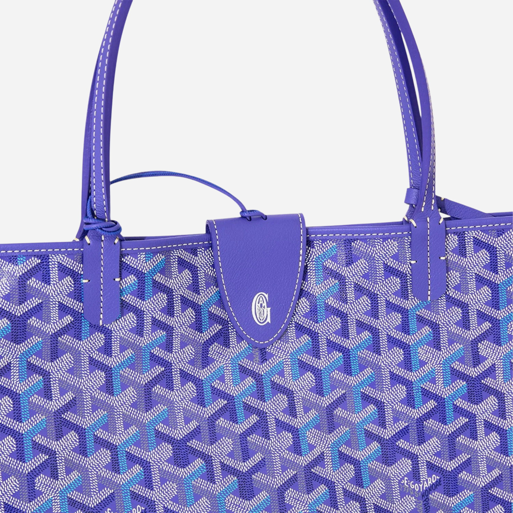 Goyard Saint Louis GM bag Multicoloured Blueberry Purple Limited Edition