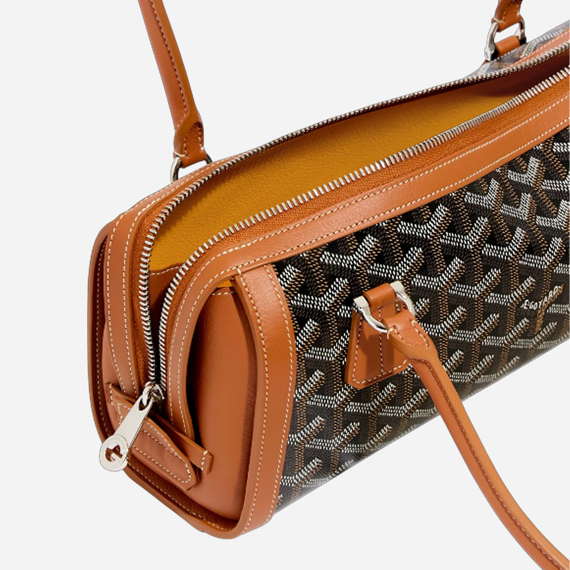 Goyard Bonbonniere Bag Black & Tan