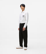 Karl Lagerfeld Ikon Canvas Pants Black