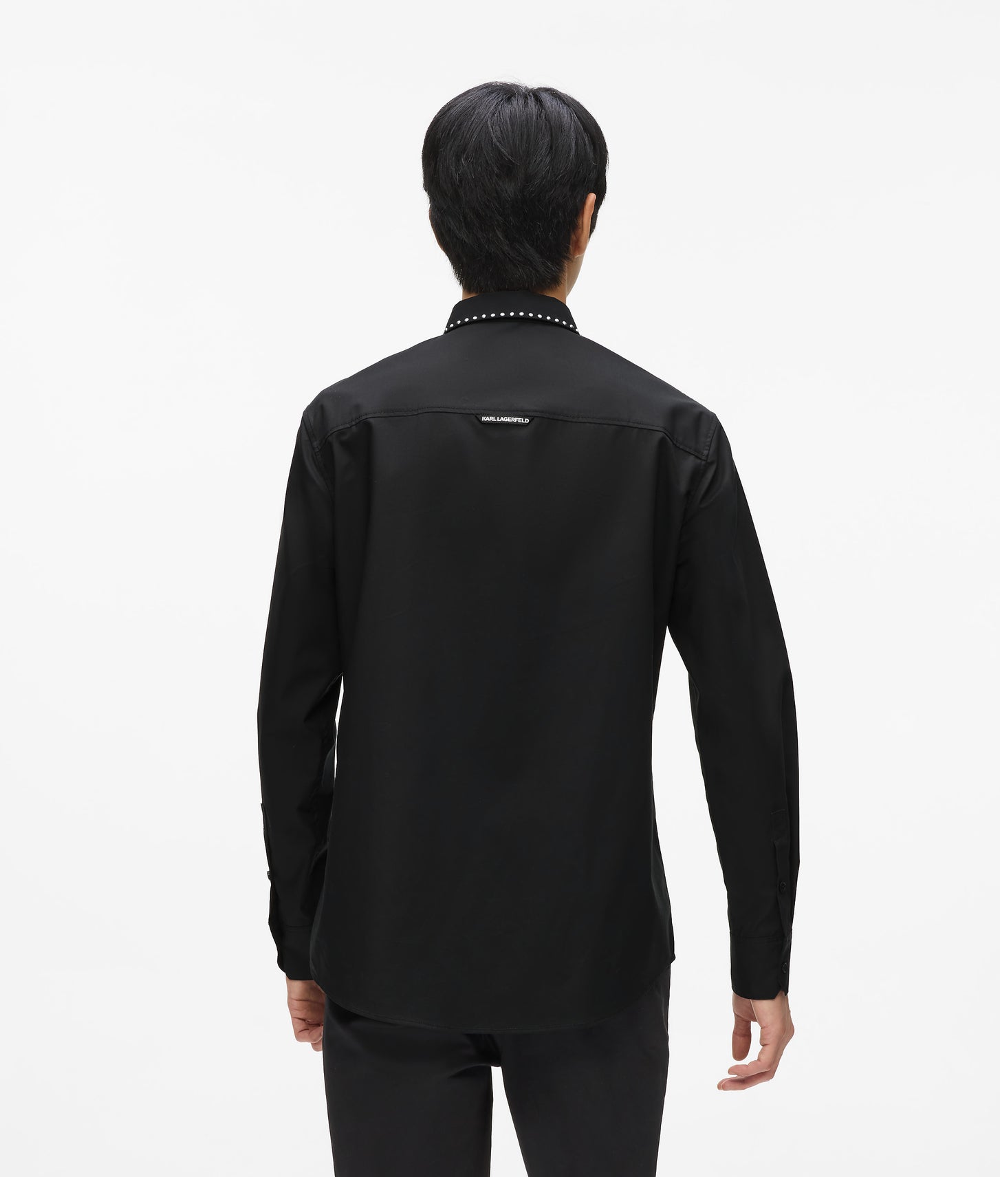 Karl Lagerfeld Karl Dna Studded Shirt Black