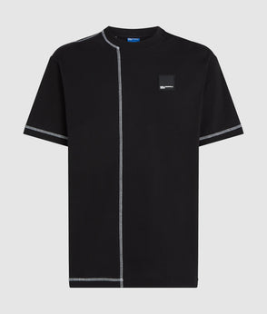 Karl Lagerfeld Contrast Stitch Shirt Black