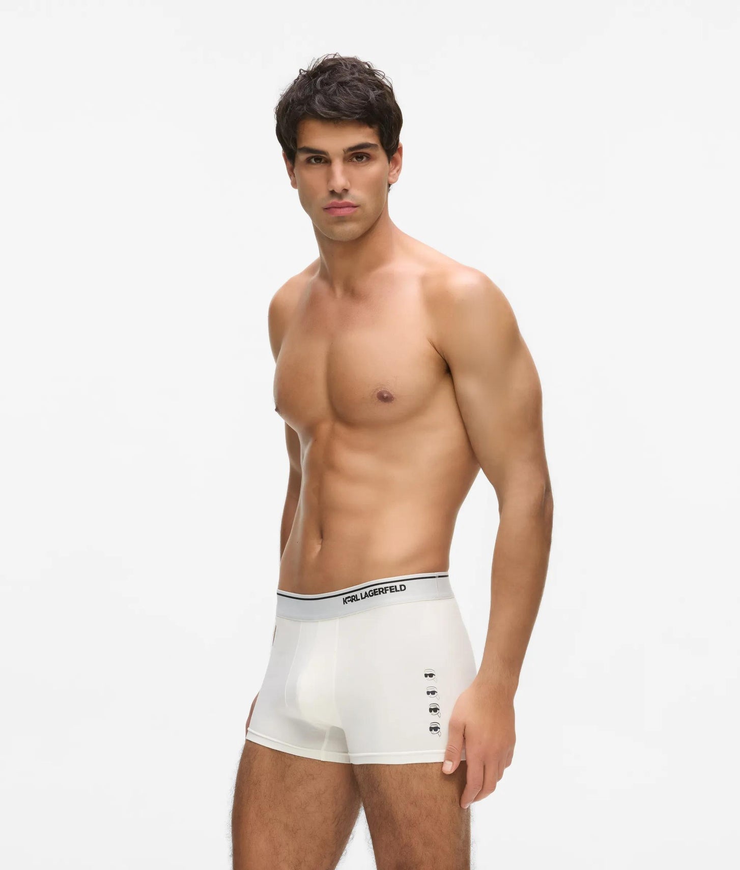 Karl Lagerfeld Ikon Trunks – 3 Pack Silverlake-Cannoli-Sedona
