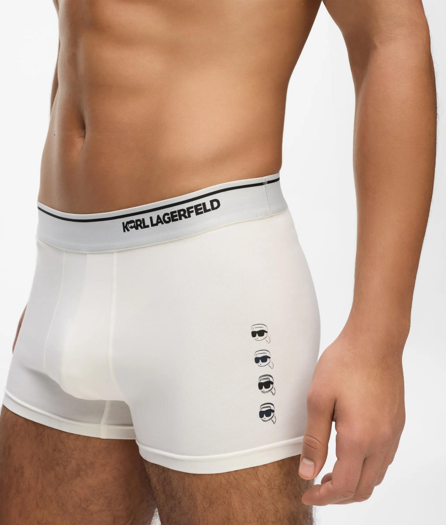 Karl Lagerfeld Ikon Trunks – 3 Pack Silverlake-Cannoli-Sedona