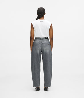 Karl Lagerfeld Ikon Checked Shirt Check Kentucky Blue White