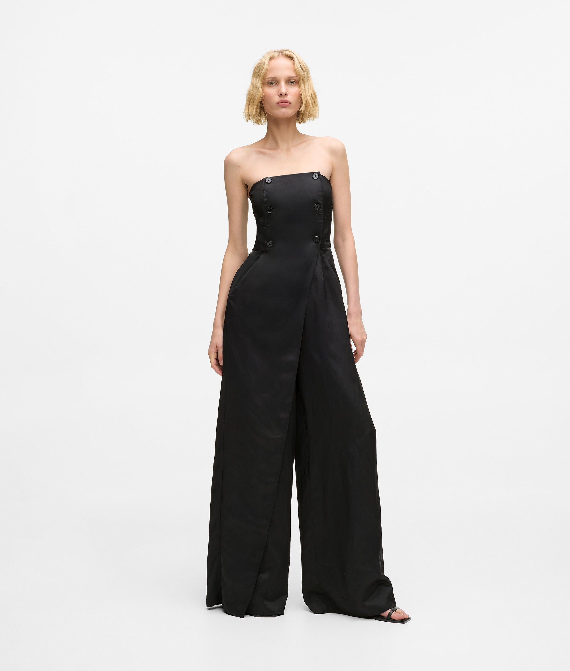 Karl Lagerfeld Tailored Jumpsuit Black