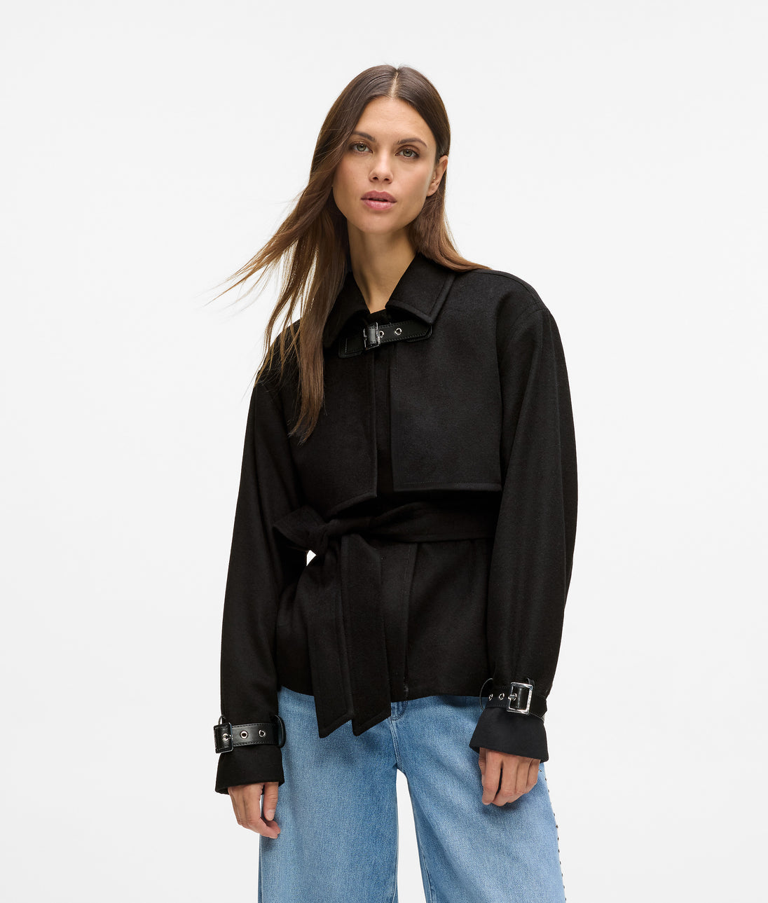 KarlLagerfeld Kautograph Padlock Mini Shoulder Bag Black/Gold