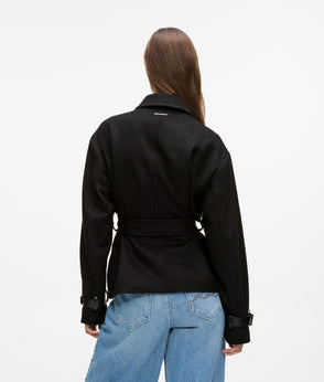 KarlLagerfeld Kautograph Padlock Mini Shoulder Bag Black/Gold