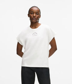 KarlLagerfeld Rue St-Guillaume Mini Duffle Bag Natural