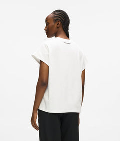 KarlLagerfeld Rue St-Guillaume Mini Duffle Bag Natural