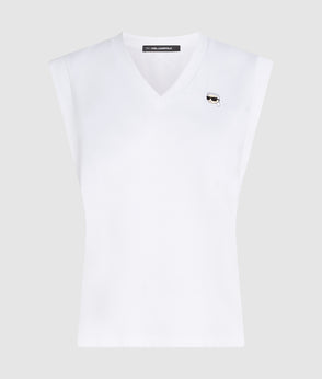 KarlLagerfeld Ikon Nylon Mini Shoulder Bag Black