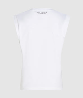 KarlLagerfeld Ikon Nylon Mini Shoulder Bag Black