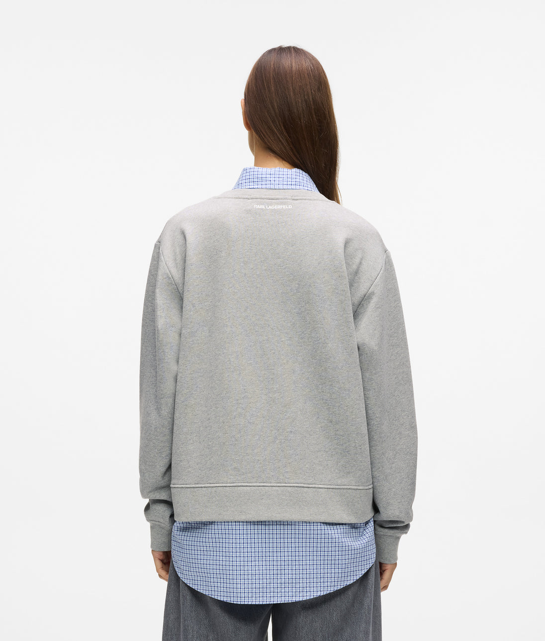 KarlLagerfeld Ikon Suitcase Crossbody Bag Black