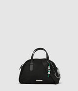 KarlLagerfeld Ikon Nylon Bowling Bag Black