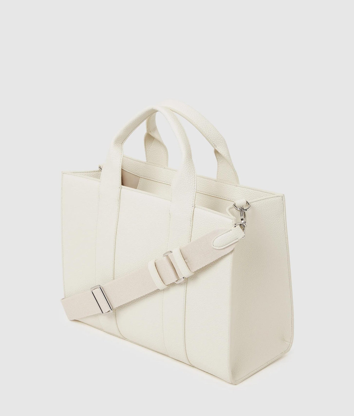 KarlLagerfeld Rue St-Guillaume Medium Tote Bag Off White