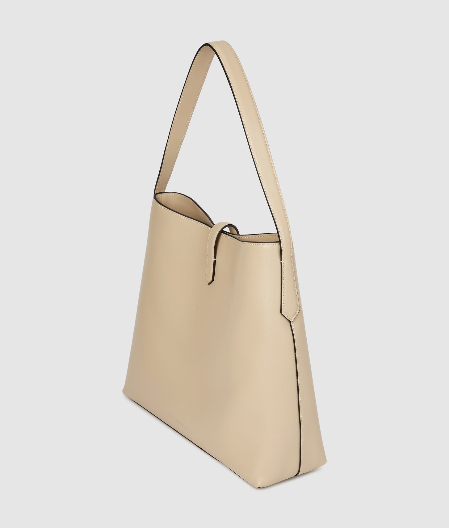KarlLagerfeld Kautograph Padlock Hobo Bag Safari