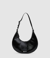 KarlLagerfeld Glossy Moon Bag Black