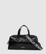 KarlLagerfeld Glossy Bowling Bag Black