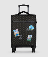 KarlLagerfeld Ikon Monogram Trolley Case Brown-Monogram