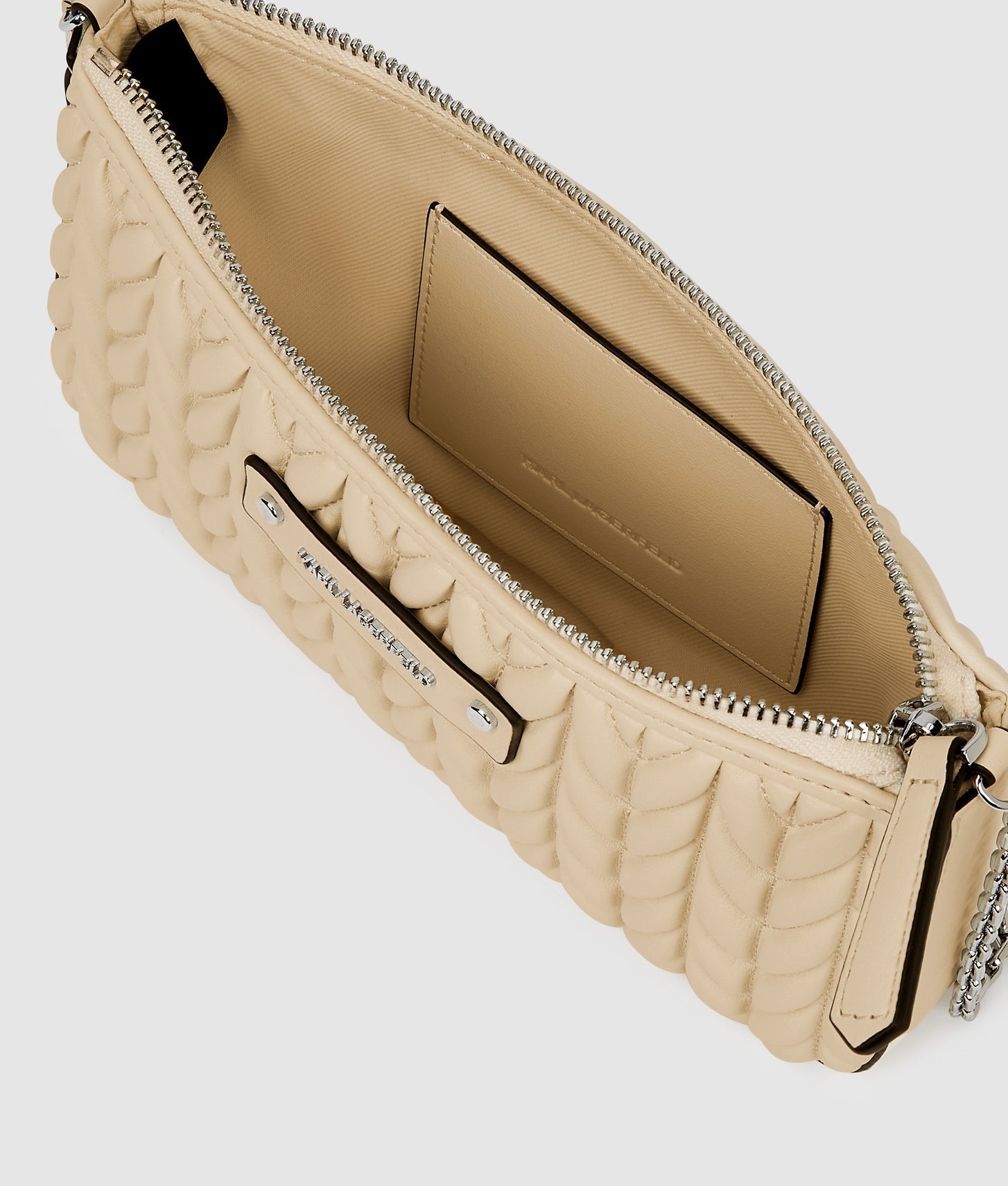 KarlLagerfeld Kweave Mini Shoulder Bag Safari