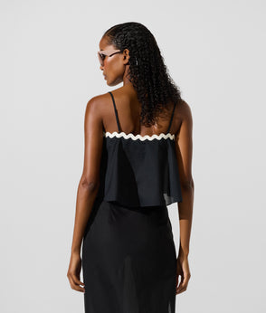 KarlLagerfeld Ksignature Scallop Beach Bag Natural