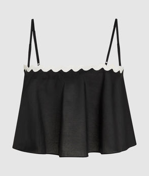 KarlLagerfeld Ksignature Scallop Beach Bag Natural