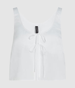 KarlLagerfeld Kautograph Crochet Hobo Bag Natural