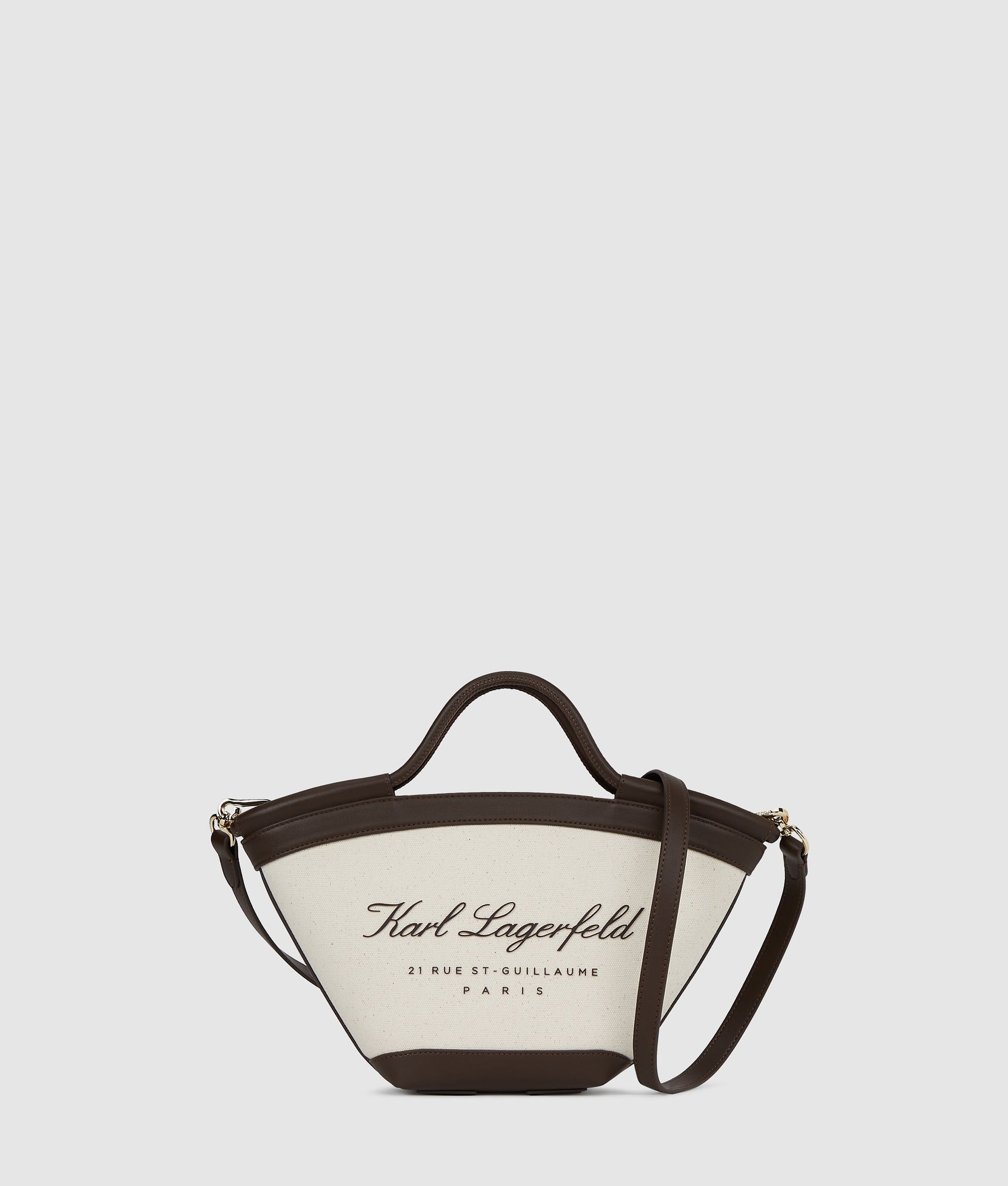 KarlLagerfeld Hotel Karl Small Beach Tote Bag Natural