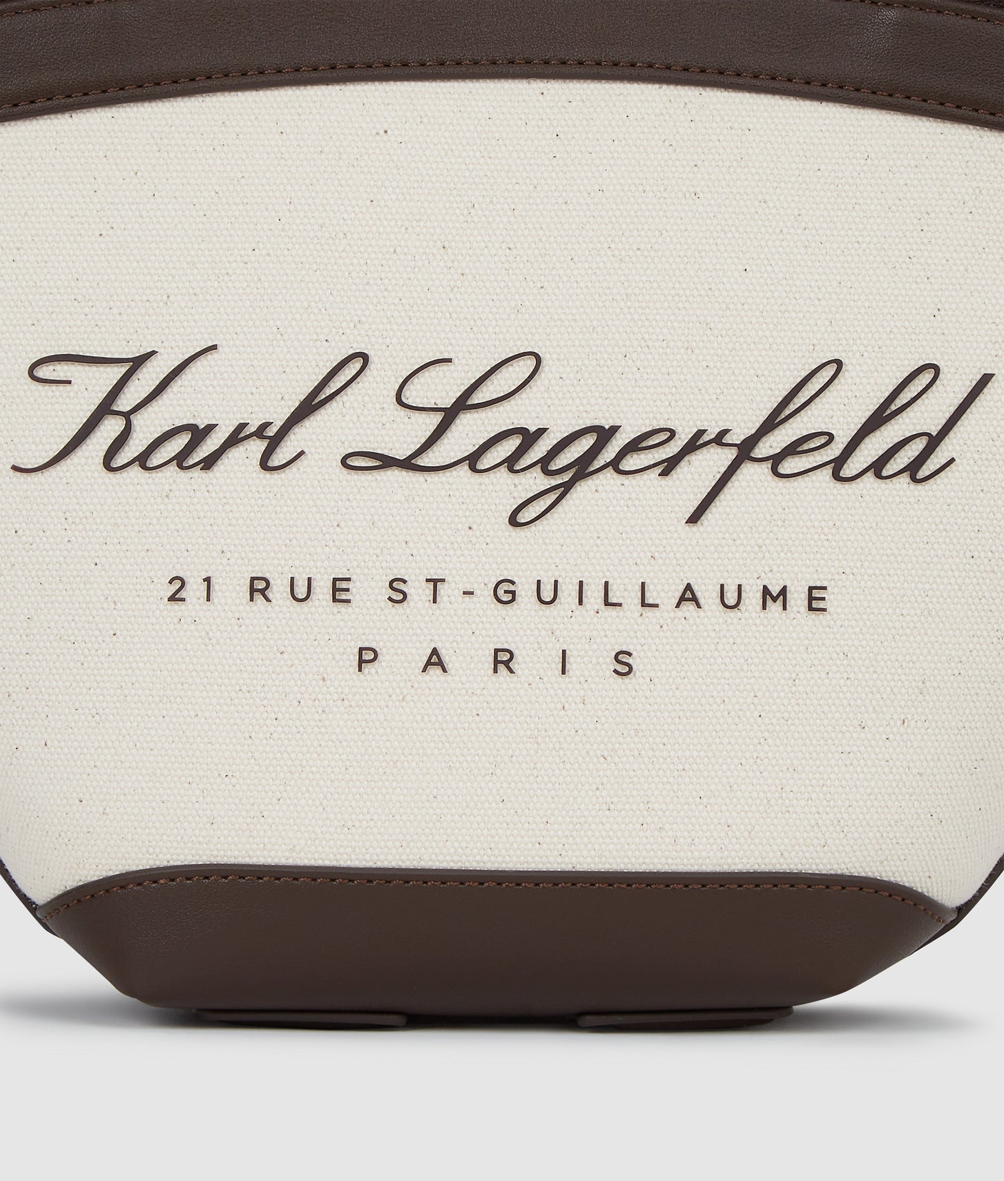 KarlLagerfeld Hotel Karl Small Beach Tote Bag Natural