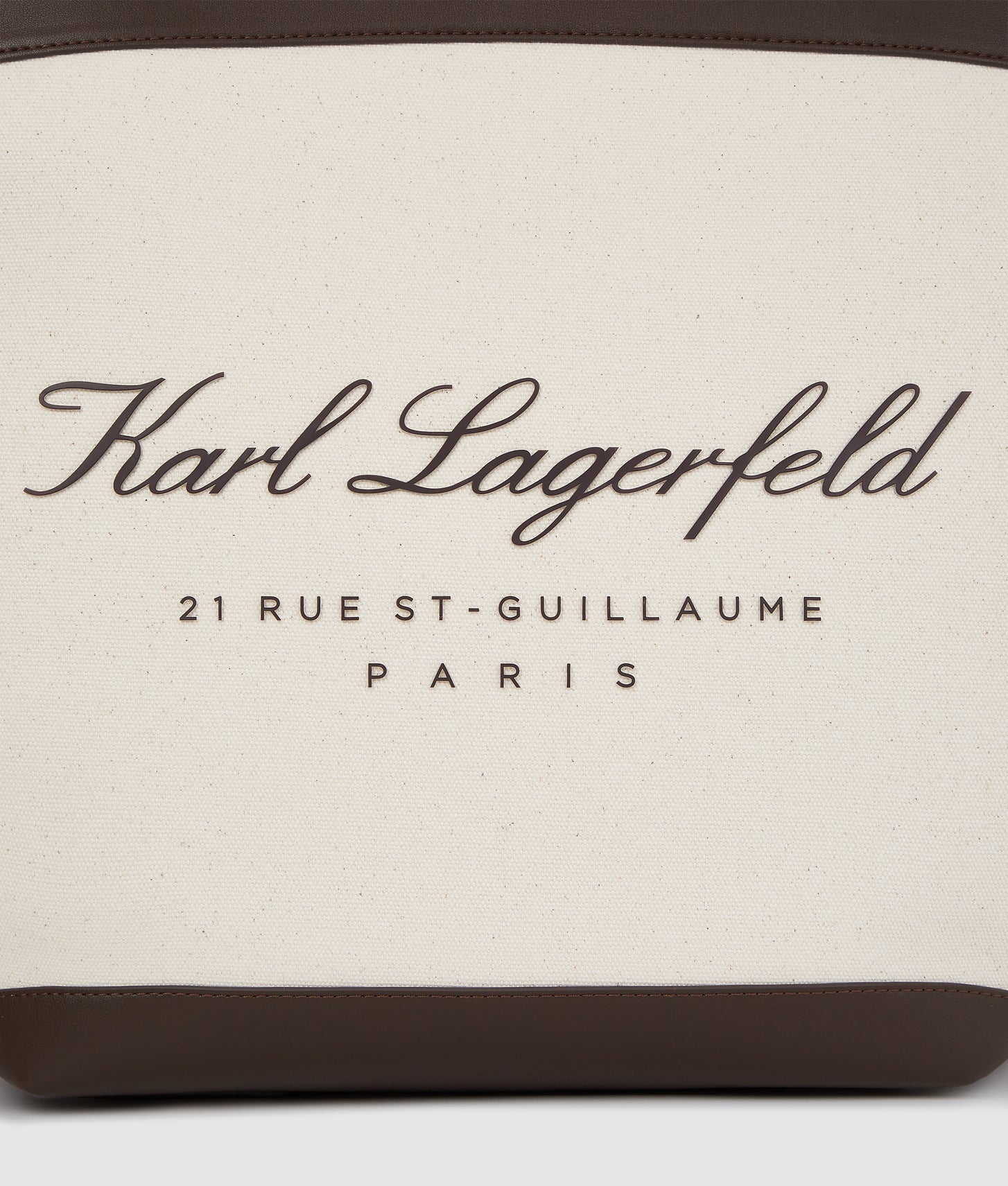 KarlLagerfeld Hotel Karl Large Beach Tote Bag Natural