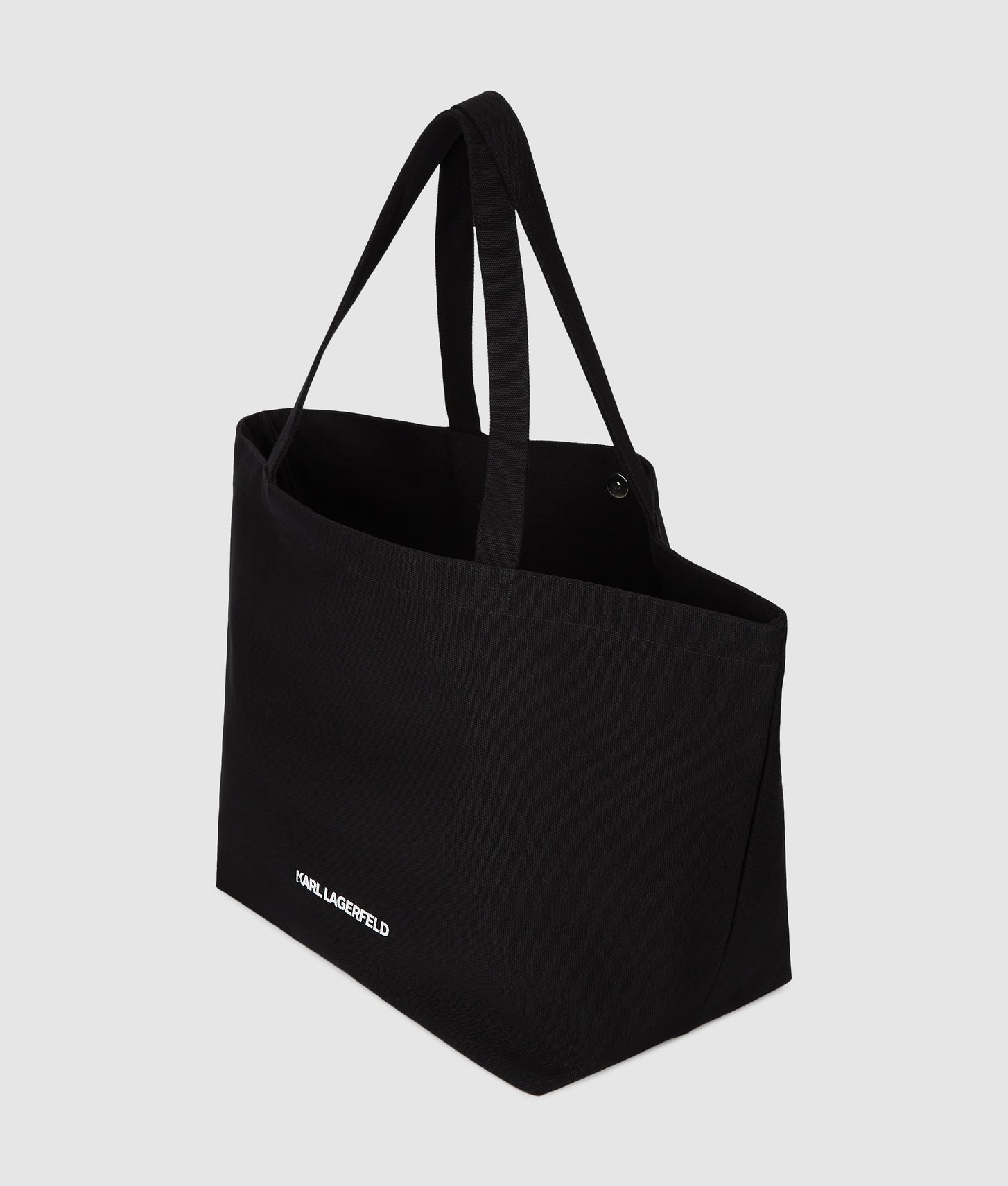 KarlLagerfeld Ikon Hearts Shopper Black