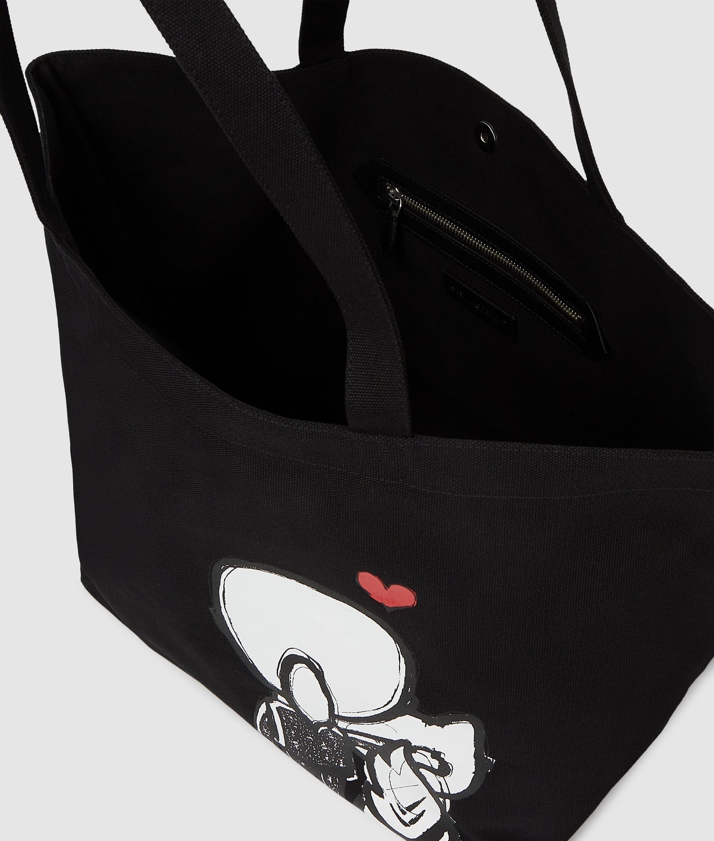 KarlLagerfeld Ikon Hearts Shopper Black