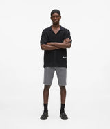 Karl Lagerfeld Slim Denim Shorts Washed Grey Denim