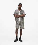 Karl Lagerfeld All-Over-Print Shorts Linear Logo All Over Print