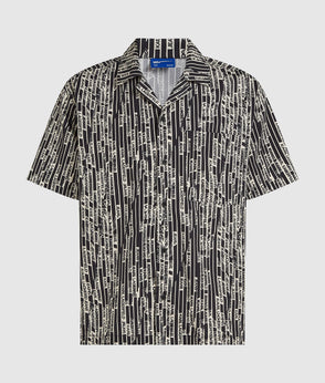 Karl Lagerfeld All-Over-Print Shorts Linear Logo All Over Print