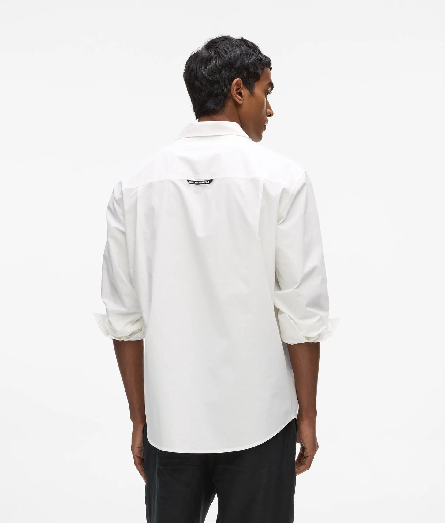 Karl Lagerfeld Kameo Classic Cotton Shirt White
